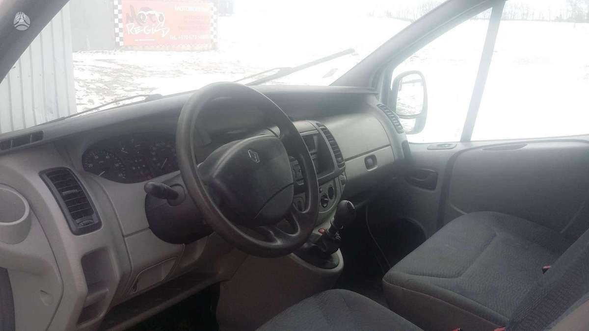 Renault TRAFIC, preču