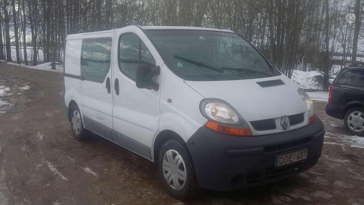 Renault TRAFIC, preču