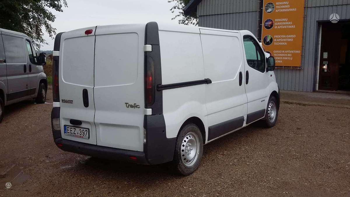 Renault TRAFIC, preču