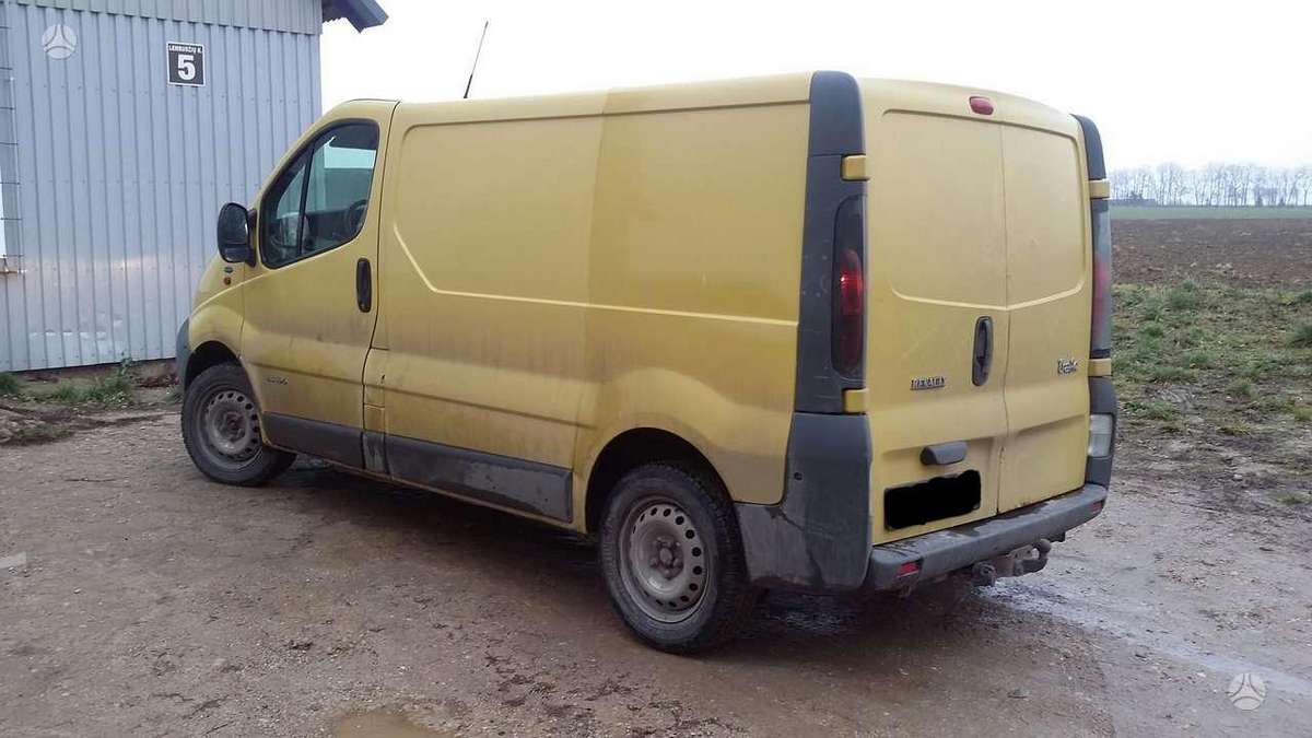 Renault TRAFIK, cargo vans