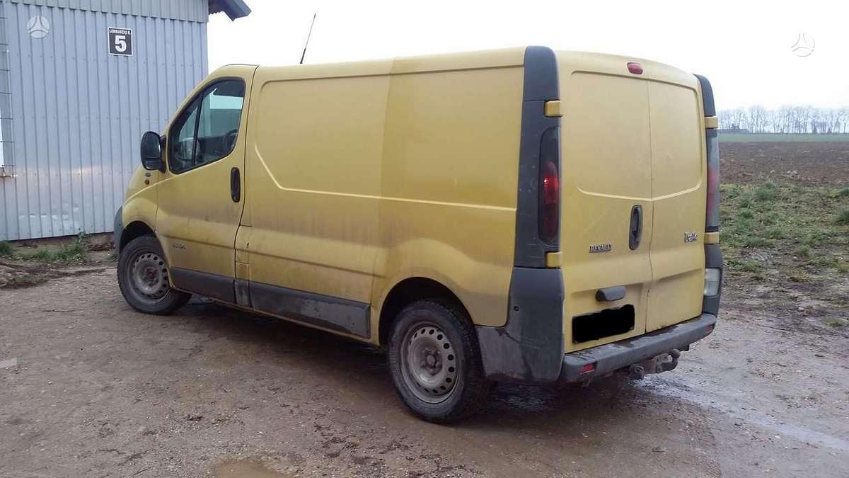 Renault TRAFIK, preču