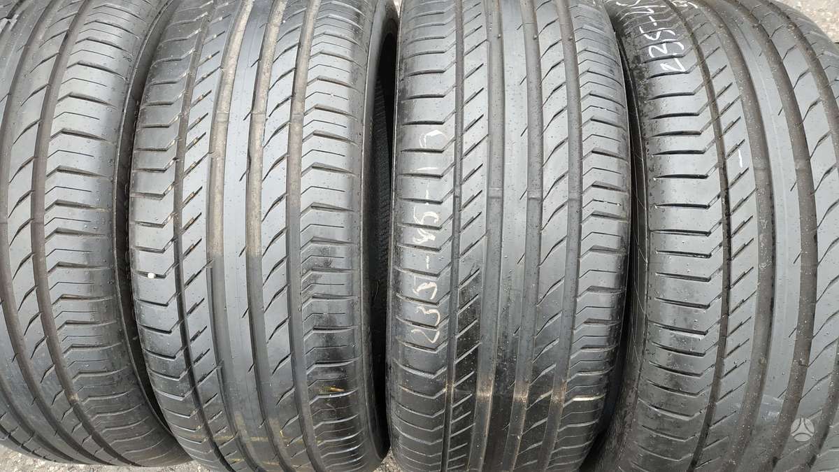 Continental, summer 235/45 R19