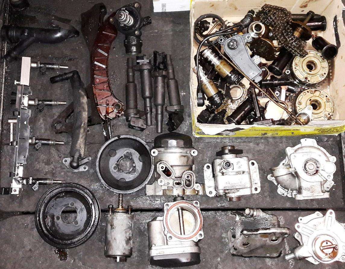 BMW 3 serija, N46B20, детали двигателя