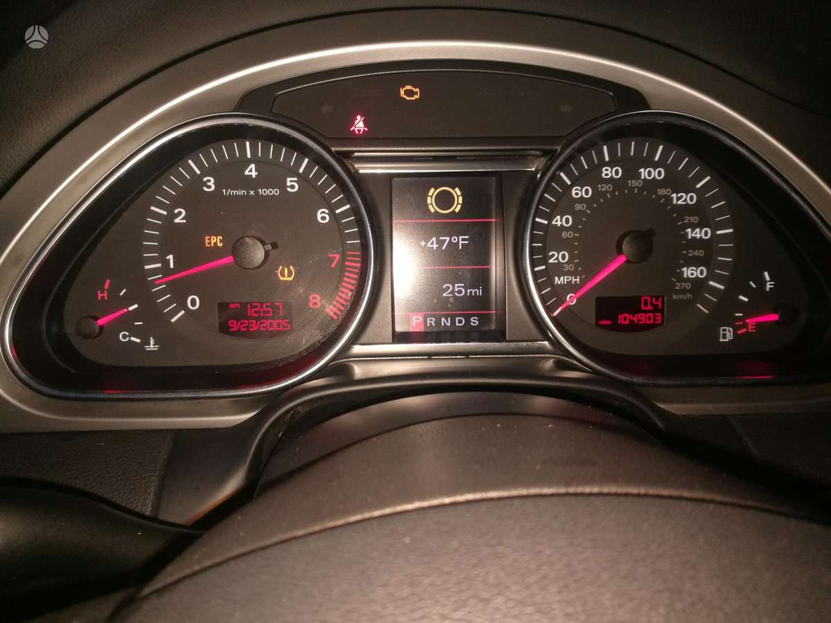 Audi Q7 rezerves daļās