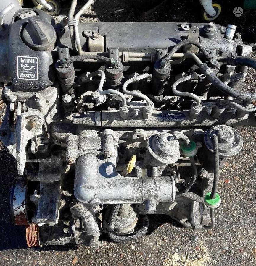 Toyota Yaris, 1ND, детали двигателя