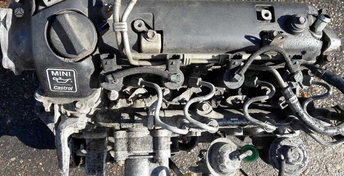 Toyota Yaris, 1ND, variklio detalės
