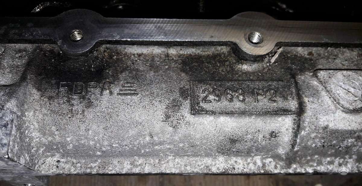 Nissan Juke, K9K896 2968 F2, variklio detalės