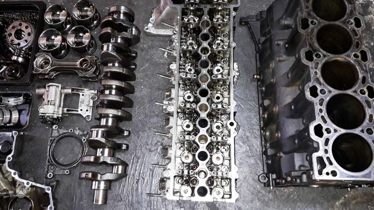BMW X5, M57D30, engine parts