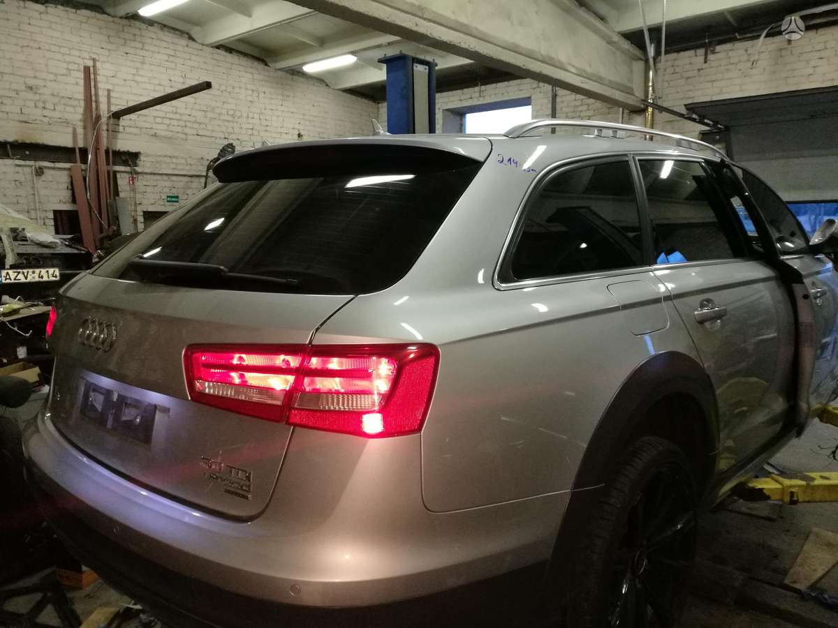 Audi A6 allroad dalimis. Variklio kodas cla