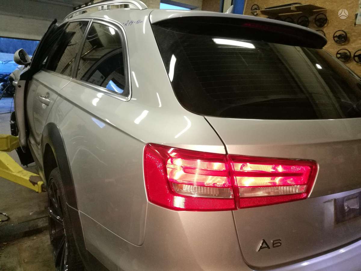Audi A6 allroad dalimis. Variklio kodas cla