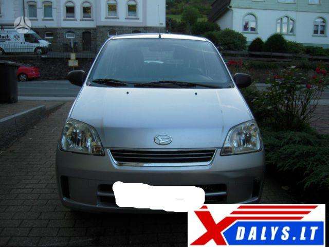 Daihatsu Cuore Jau dabar e parduotuvėje www xdalys lt jūs galite rinktis ir