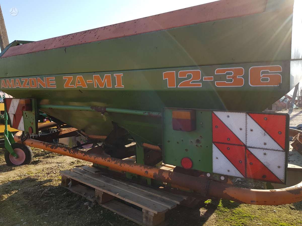 Amazone ZA-MI, barstytuvai