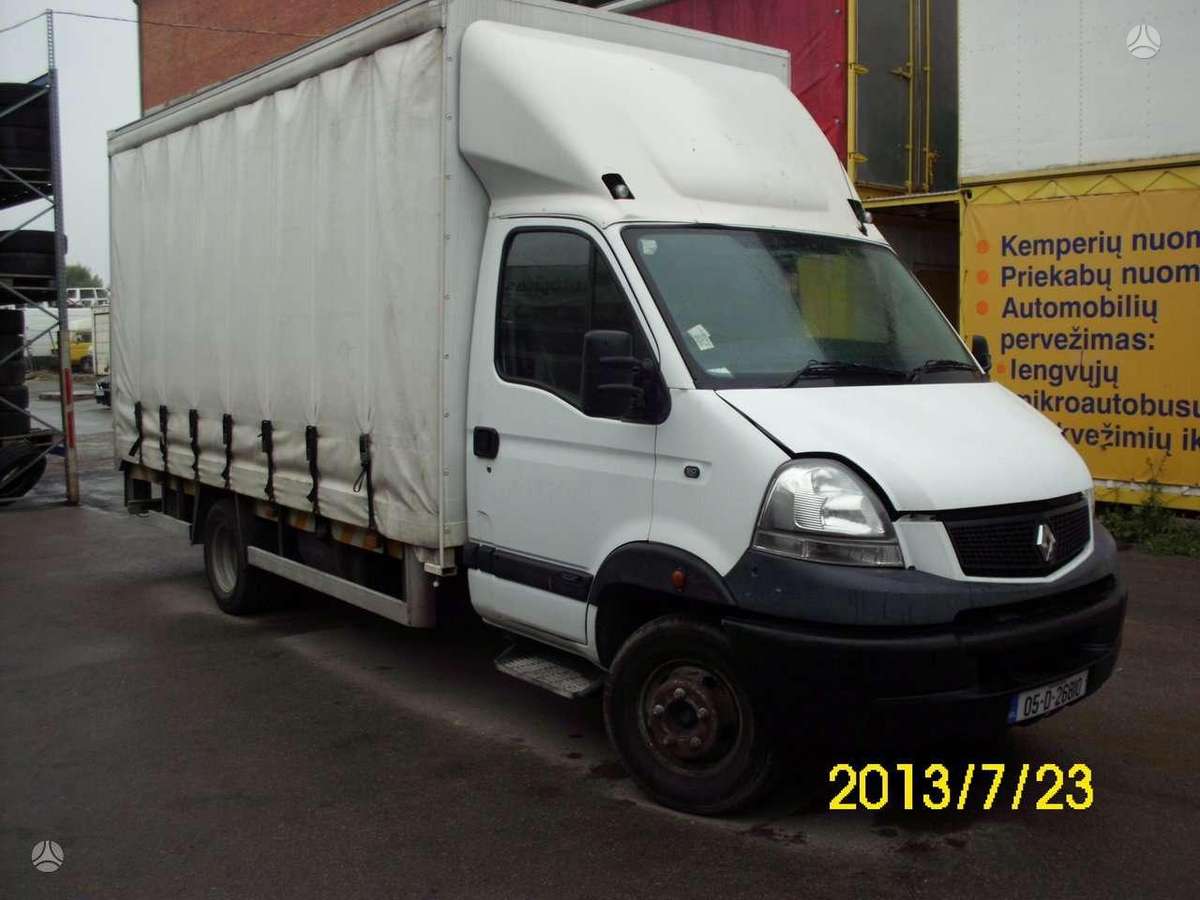 Renault Mascott 3.0 DCI, preču