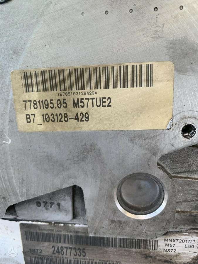BMW 5 serija, 306d3, детали двигателя
