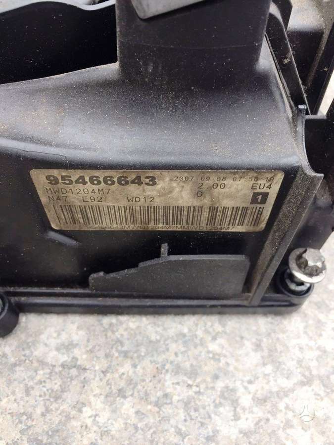 BMW 3 serija, N47, engine parts