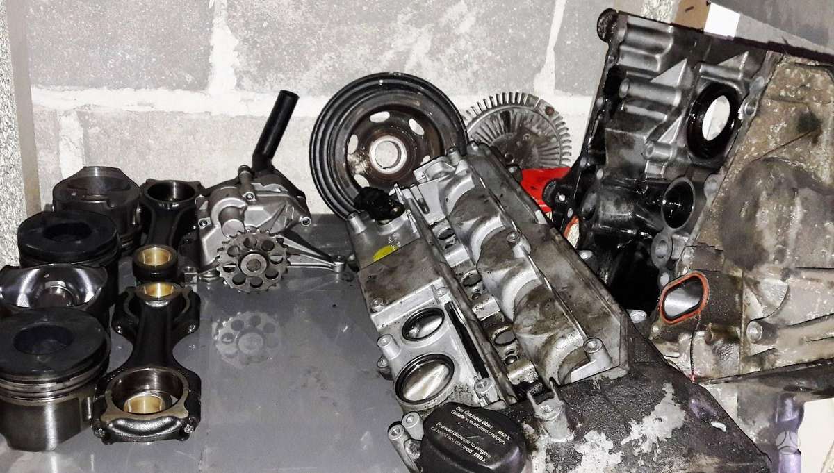Mercedes-Benz Sprinter, OM 611 981, engine parts