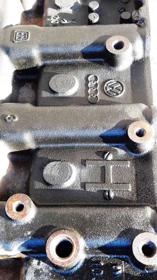 Volkswagen Scirocco, CDL, crankshaft, pistons, engine block
