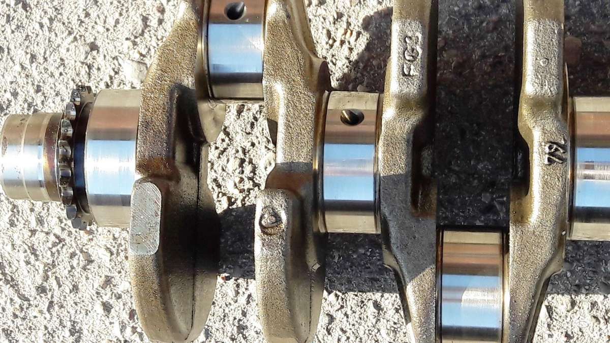 Audi TT, CDL, crankshaft, pistons, engine block