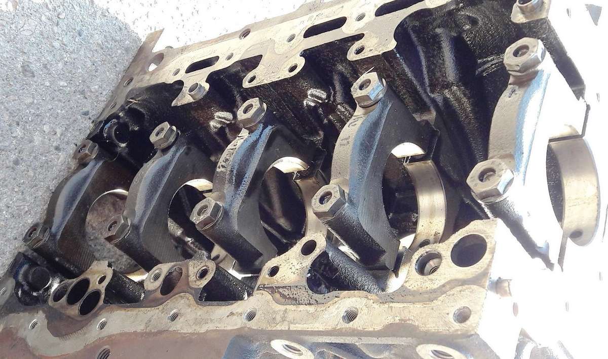 Audi TT, CDL, crankshaft, pistons, engine block