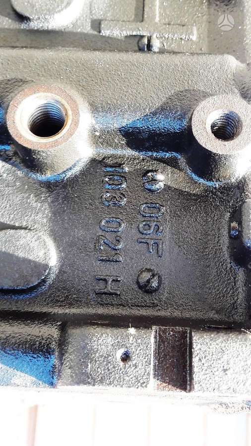 Volkswagen Golf, CDL, crankshaft, pistons, engine block