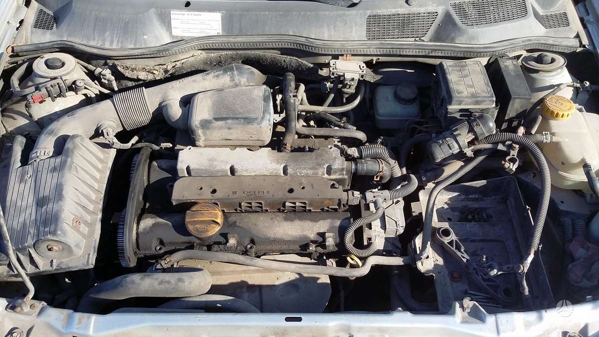 Opel Astra dalimis. Variklis dalimis