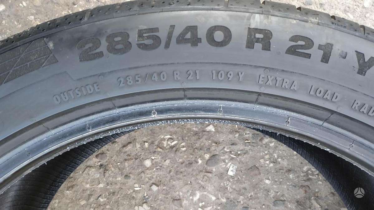 Continental, летние 285/40 R21