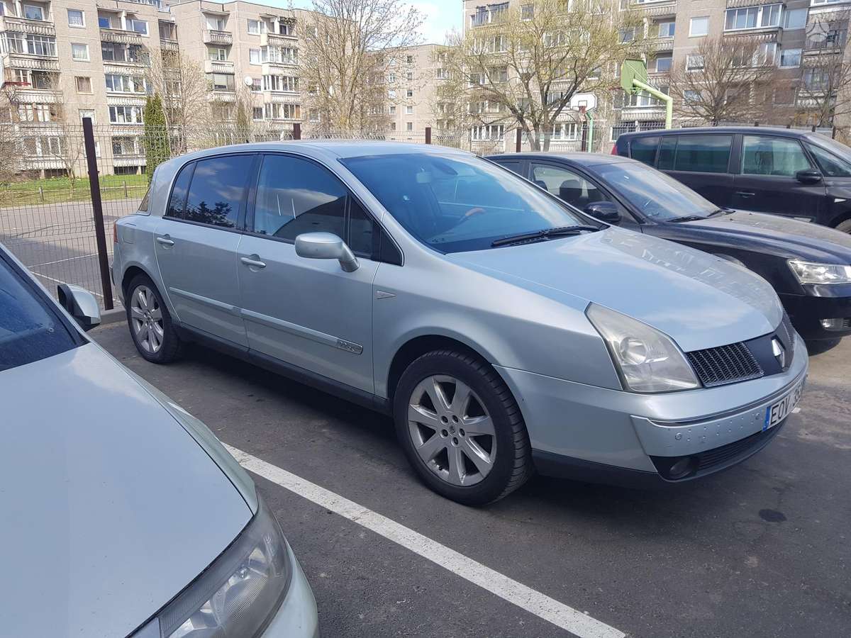 Renault Vel Satis Renault vel satis 2 2 cdi 110kw dalymis gerom kainom automob