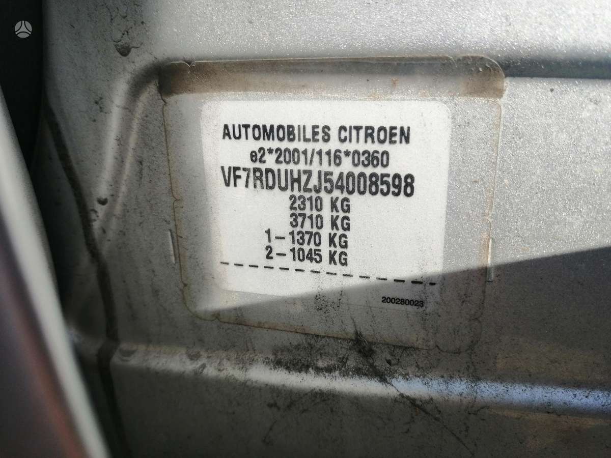 Citroen C5 Uab dauknora telefonas pasiteirauti 37060290659 elektronini