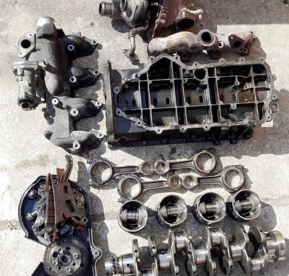 Ford S-MAX, KKDA QYBA KHBA, rezerves daļās