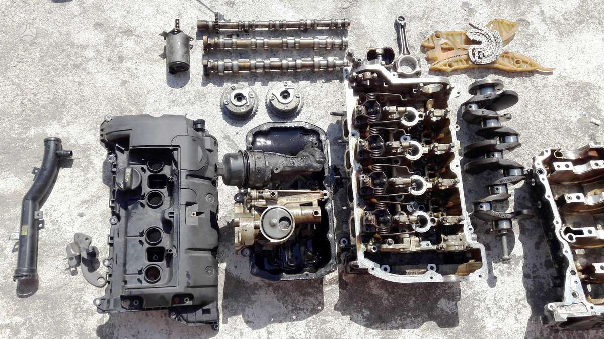 Mini Cooper, N12B16 5FW, variklio detalės