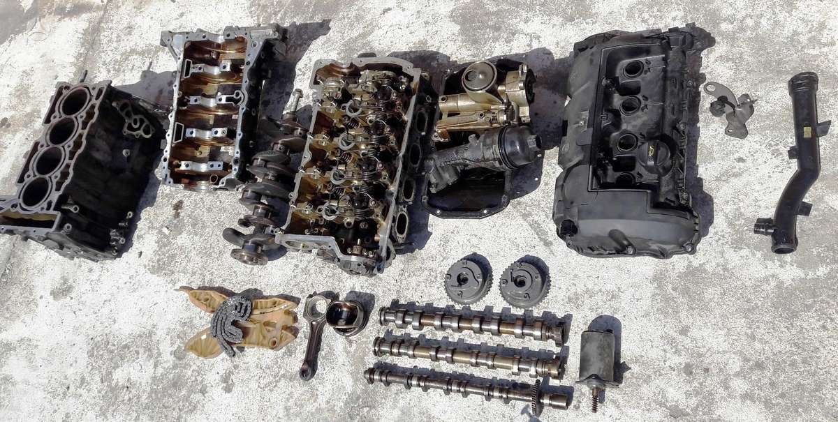 Mini Cooper, N12B16 5FW, variklio detalės