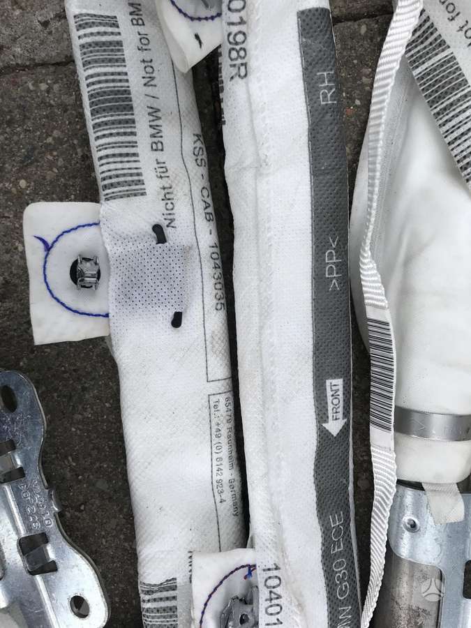 BMW 5 serija dalimis. G30 lh rh
