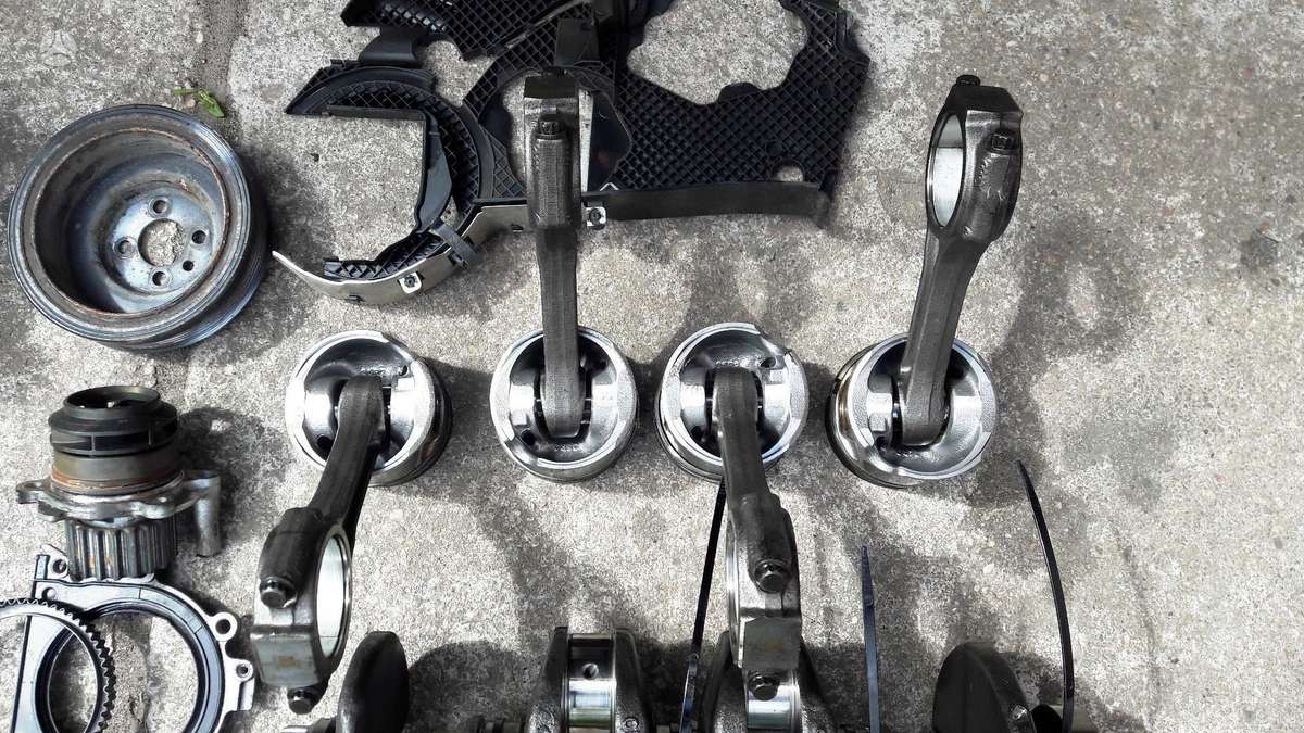 Volkswagen Golf, CFF, variklio detalės