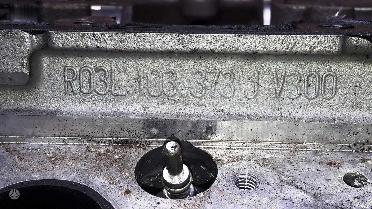 Volkswagen Golf, CFF, variklio detalės