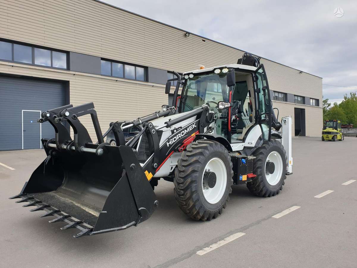 Hidromek HMK 102S, экскаваторные погрузчики