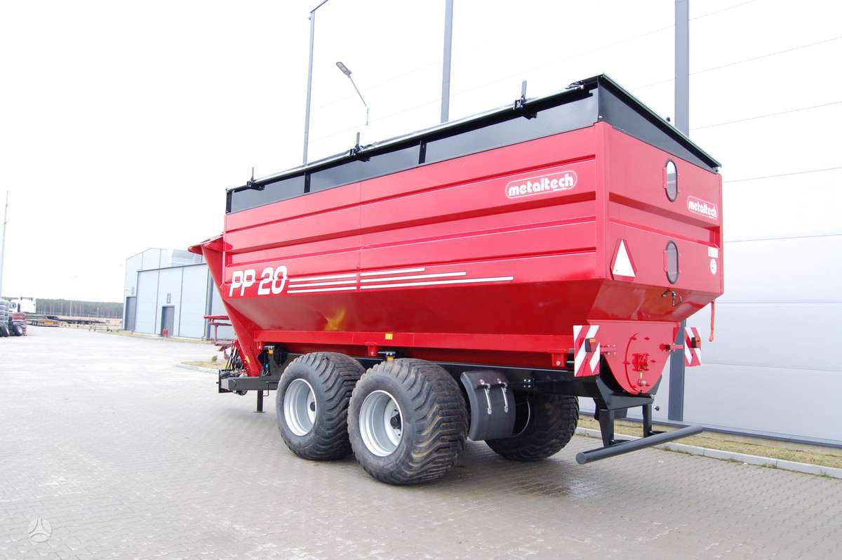 Metaltech PP20 perkrovimo priekaba, прицепы, полуприцепы