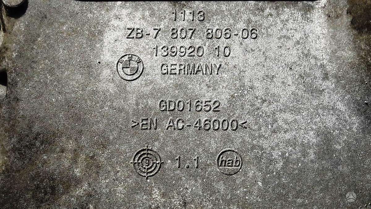 BMW X5, 7807806 n57d30, детали двигателя