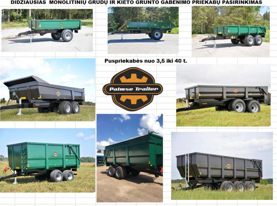 Palms Palmse Trailer  3-22 t., box / van type