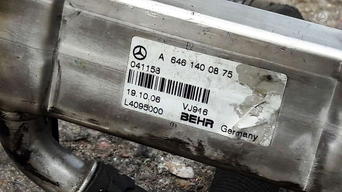 Mercedes-Benz Sprinter, OM646, variklio detalės