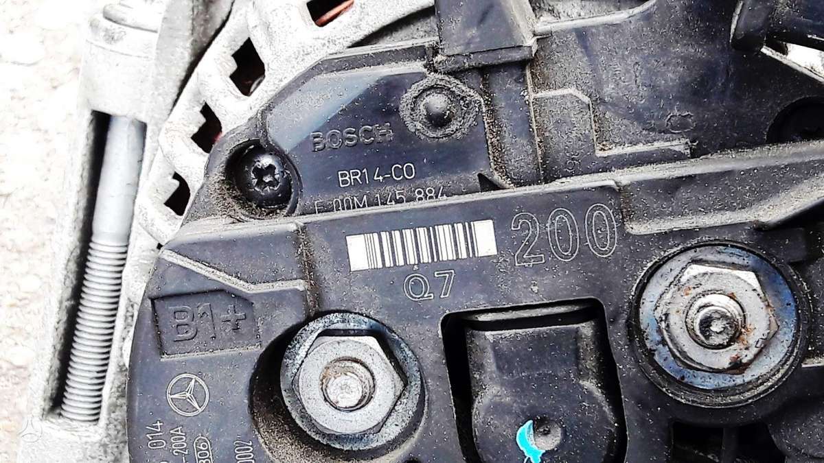 Mercedes-Benz Sprinter, OM646, variklio detalės