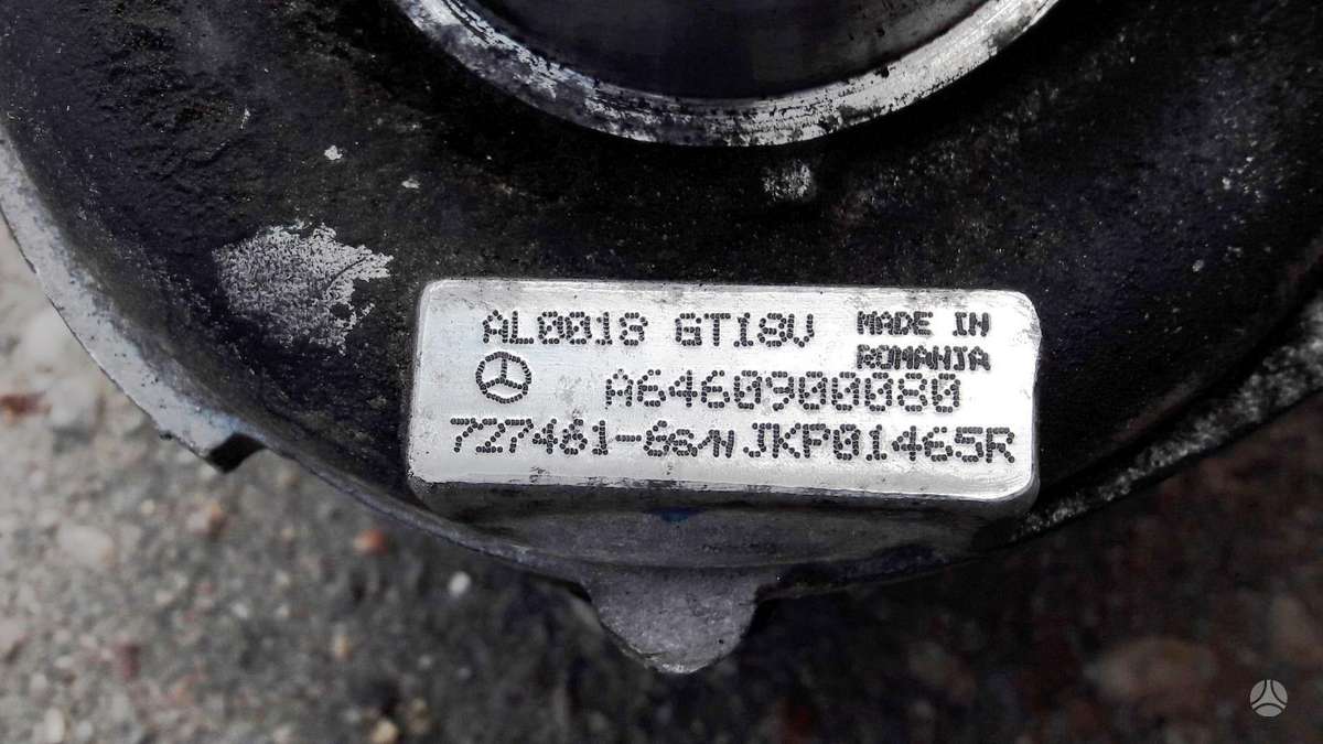 Mercedes-Benz Sprinter, OM646, variklio detalės