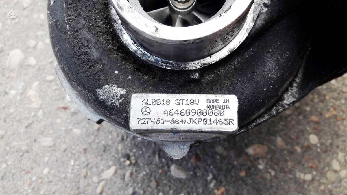Mercedes-Benz Sprinter, OM646, variklio detalės