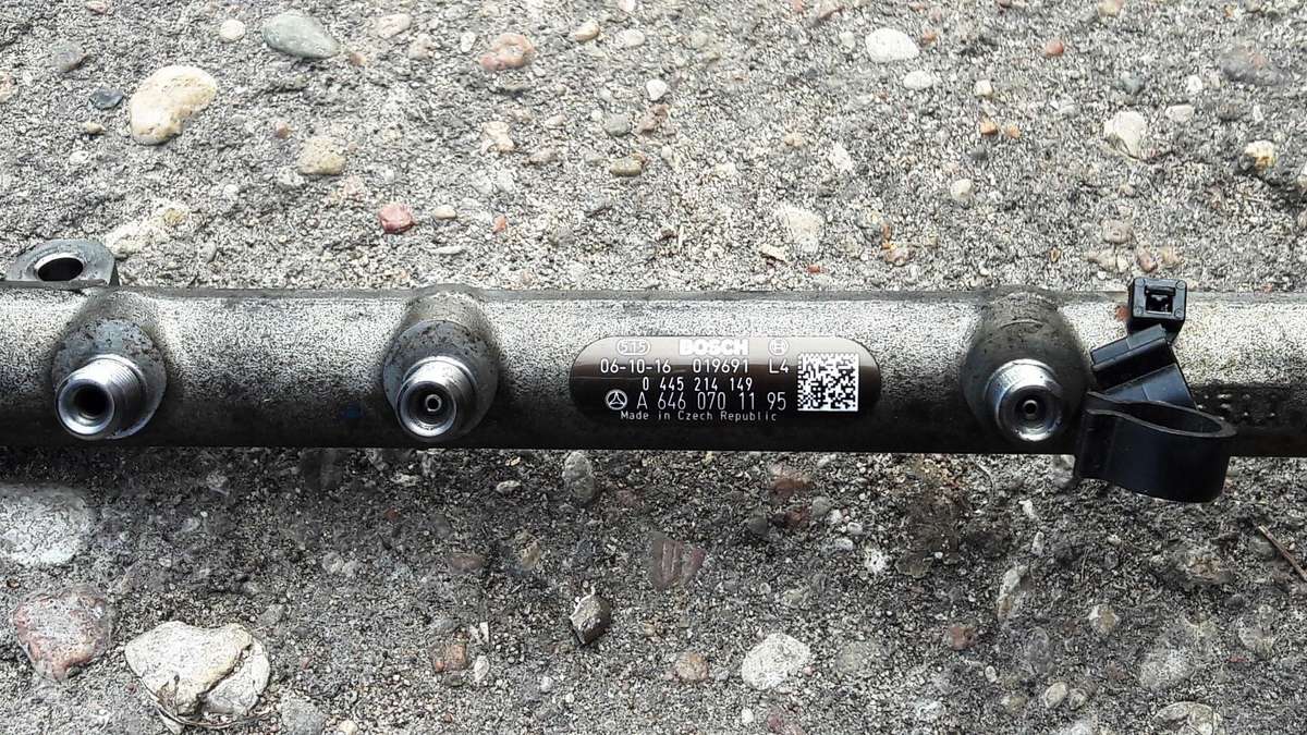 Mercedes-Benz Sprinter, OM646, variklio detalės