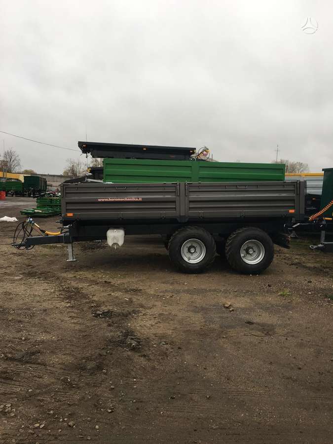Palms Bortinės puspriekabės 3-20 t., dropside