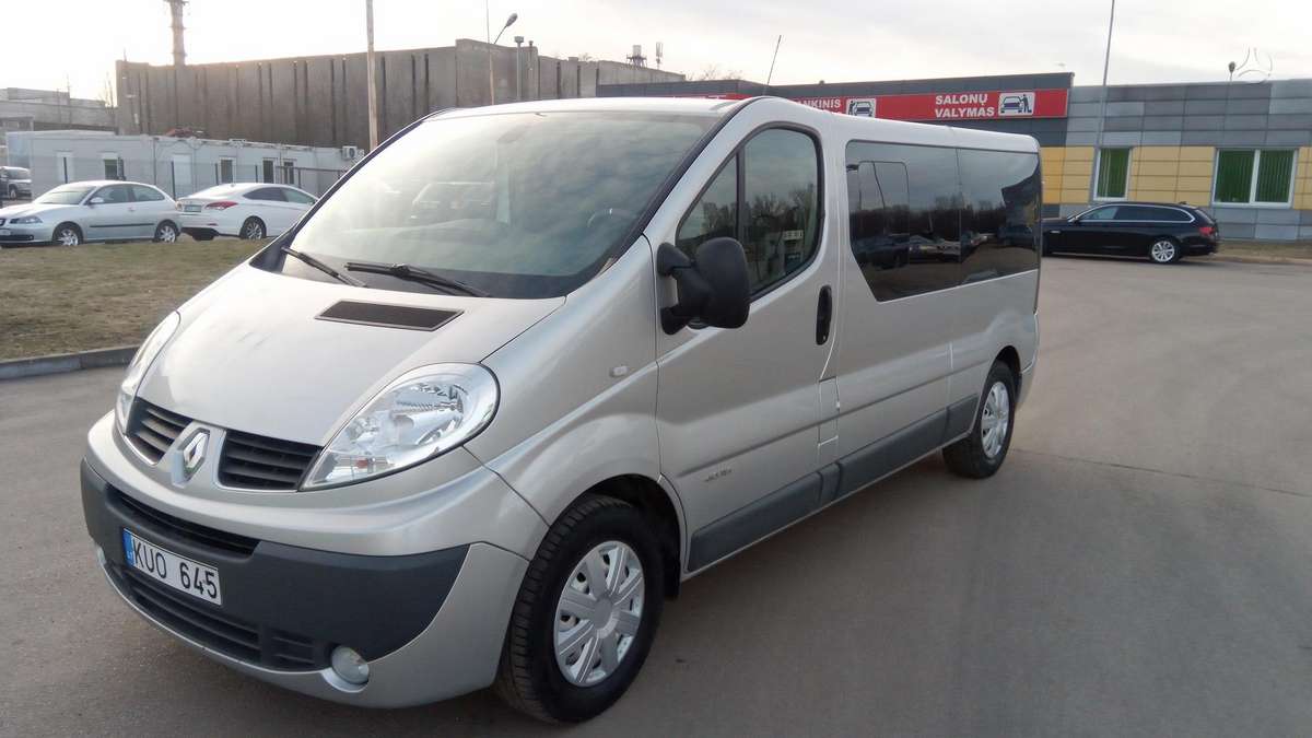 Renault Trafic. multivan, vivaro, ford, keleivinis mikroautobusas