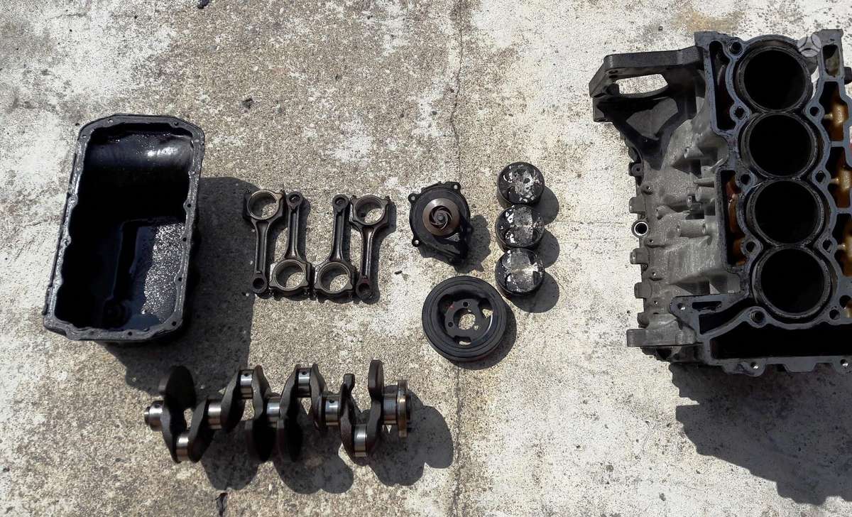 Mini Cooper, N12B16A, variklio detalės