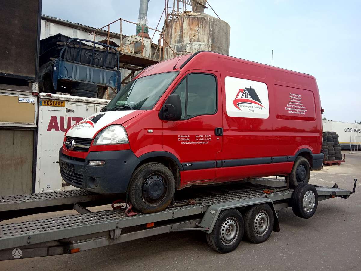 Opel Movano 2.5 CDTI, preču