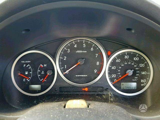 Subaru Impreza WRX dalimis