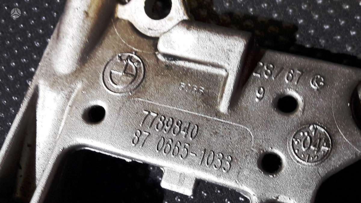 BMW X3, M47N2 204D4, variklio detalės
