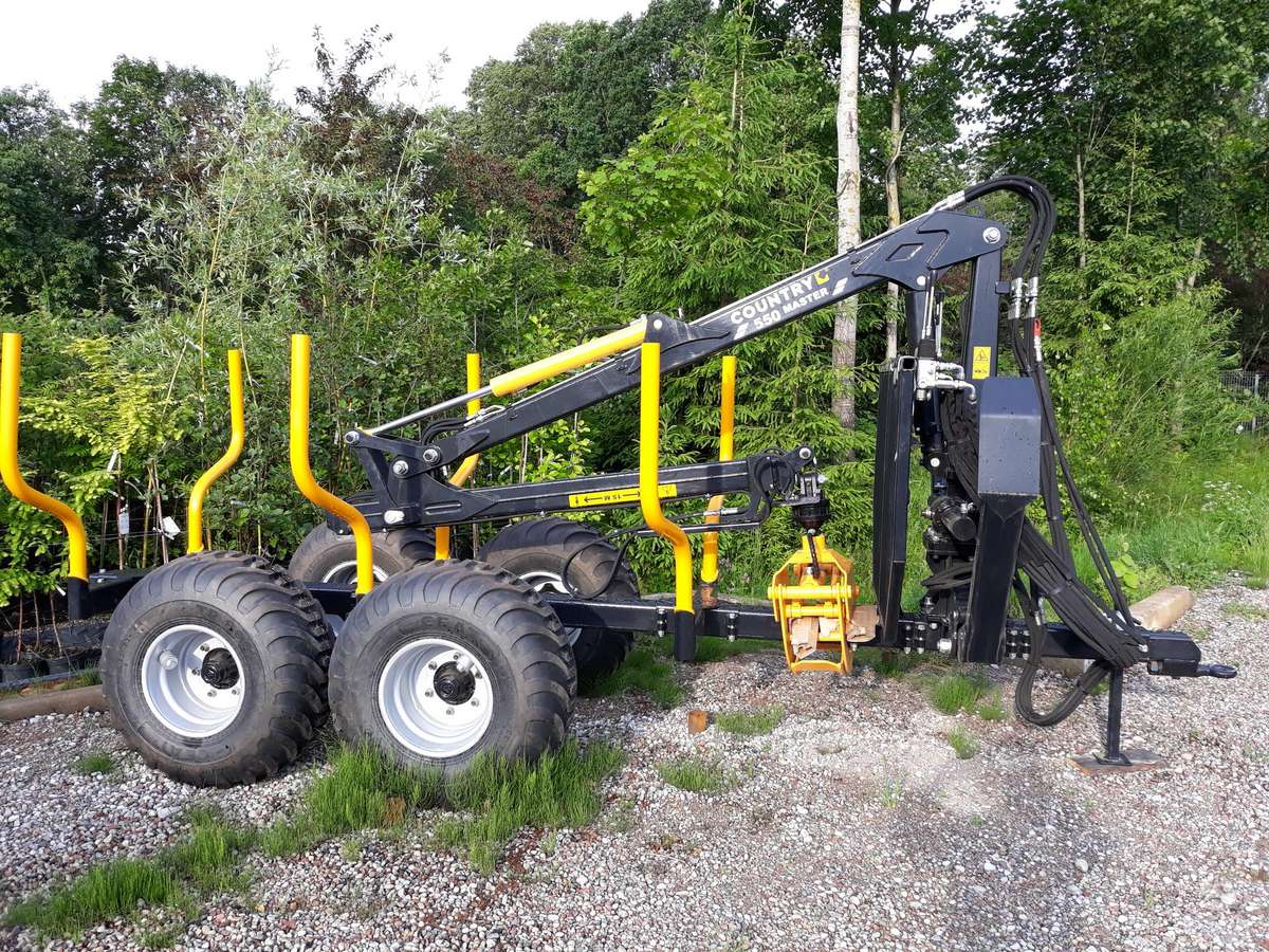 Country T50/550, forestry trailers (self-loading)